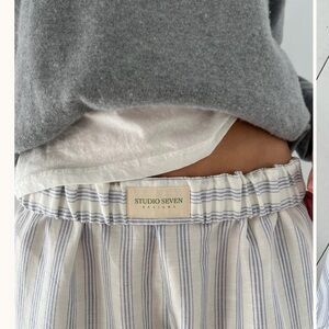 Studio Seven Striped Skirt